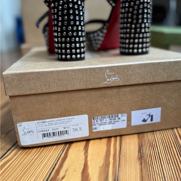 Christian Louboutin Movida Jane Strass Boum platform sandals - Picture 5 of 7